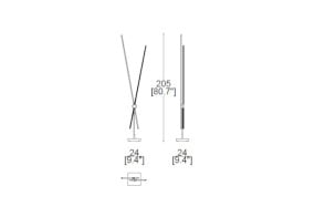 Lampadaire Eitie Cassina - 1 2