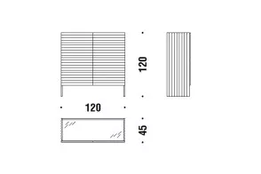 Conteneur mobile Rows Moroso - 1 2