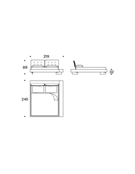 Limes Large Bed (Expo Offer)