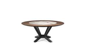 Table Planer Round Ker-Wood Cattelan Italia - 1