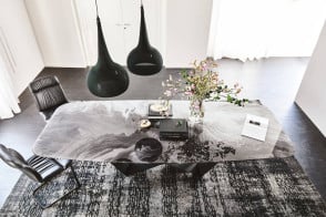 Tavolo Skorpio Crystalart Cattelan Italia - 1 2