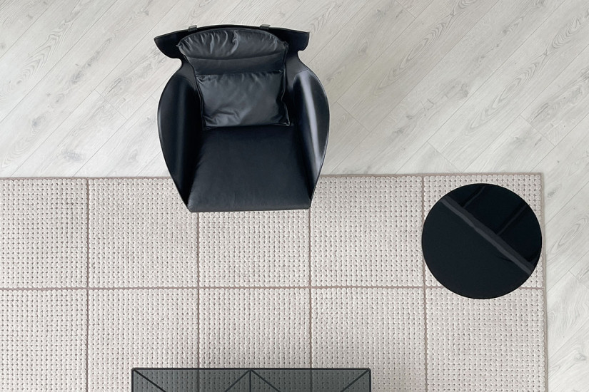 Poltrona Cab Lounge in pelle nera (Offerta Expo) Cassina - 6