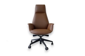 Downtown Cognac Leather Armchair (Expo Offer) Poltrona Frau - 6